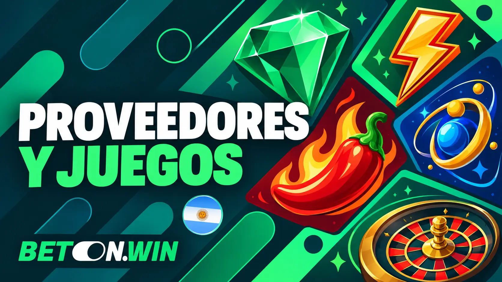 Más de 75 proveedores en BetOn Win Casino