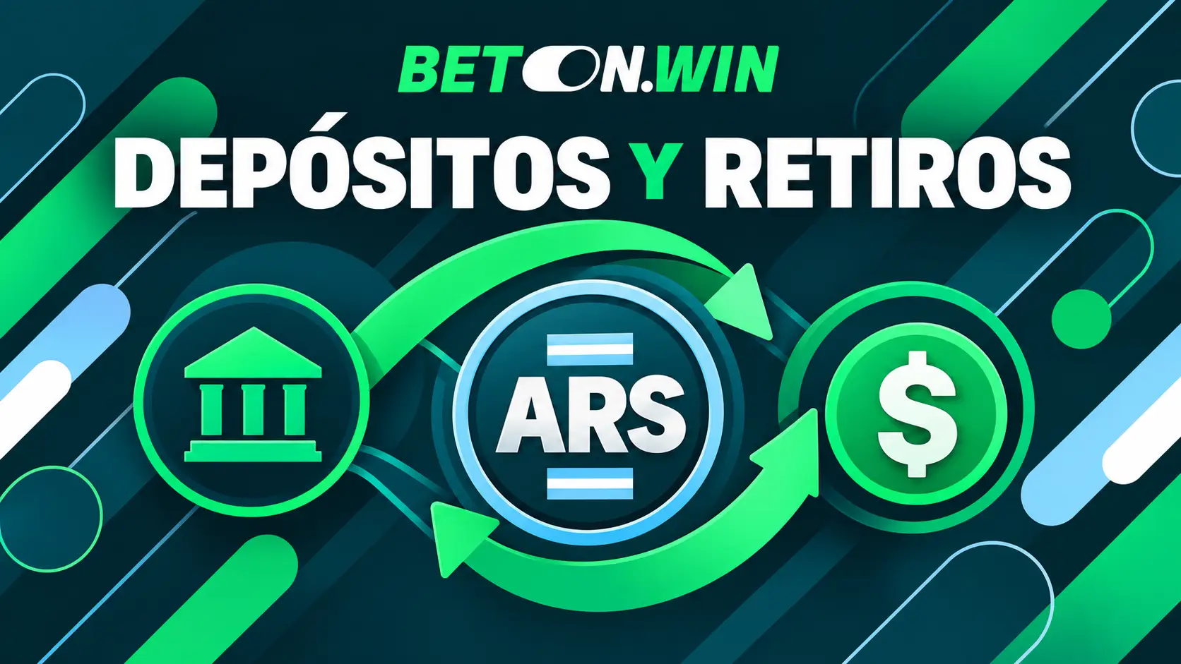 Depósitos y retiros en pesos argentinos con BetOnWin