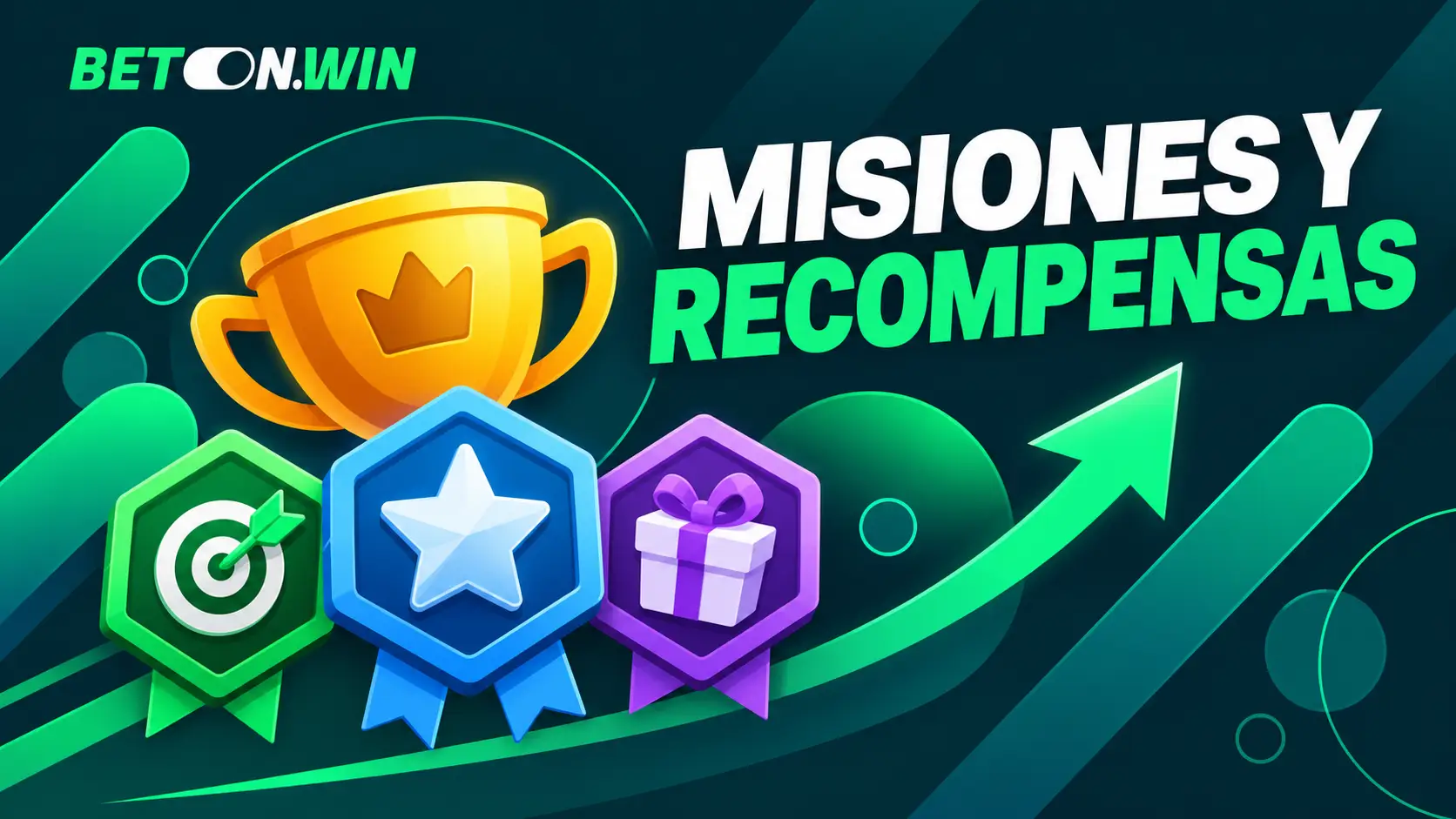 Coins, misiones y recompensas de BetOnWin