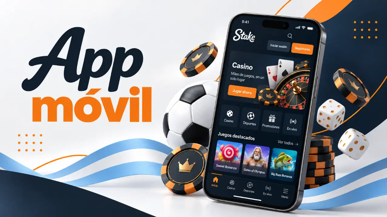 Stake app Argentina y experiencia móvil